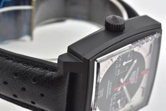 Thumbnail von TAG Heuer Monaco Stopwatch Chronograph Limited Edition Black Dial CAW218F.FC6356