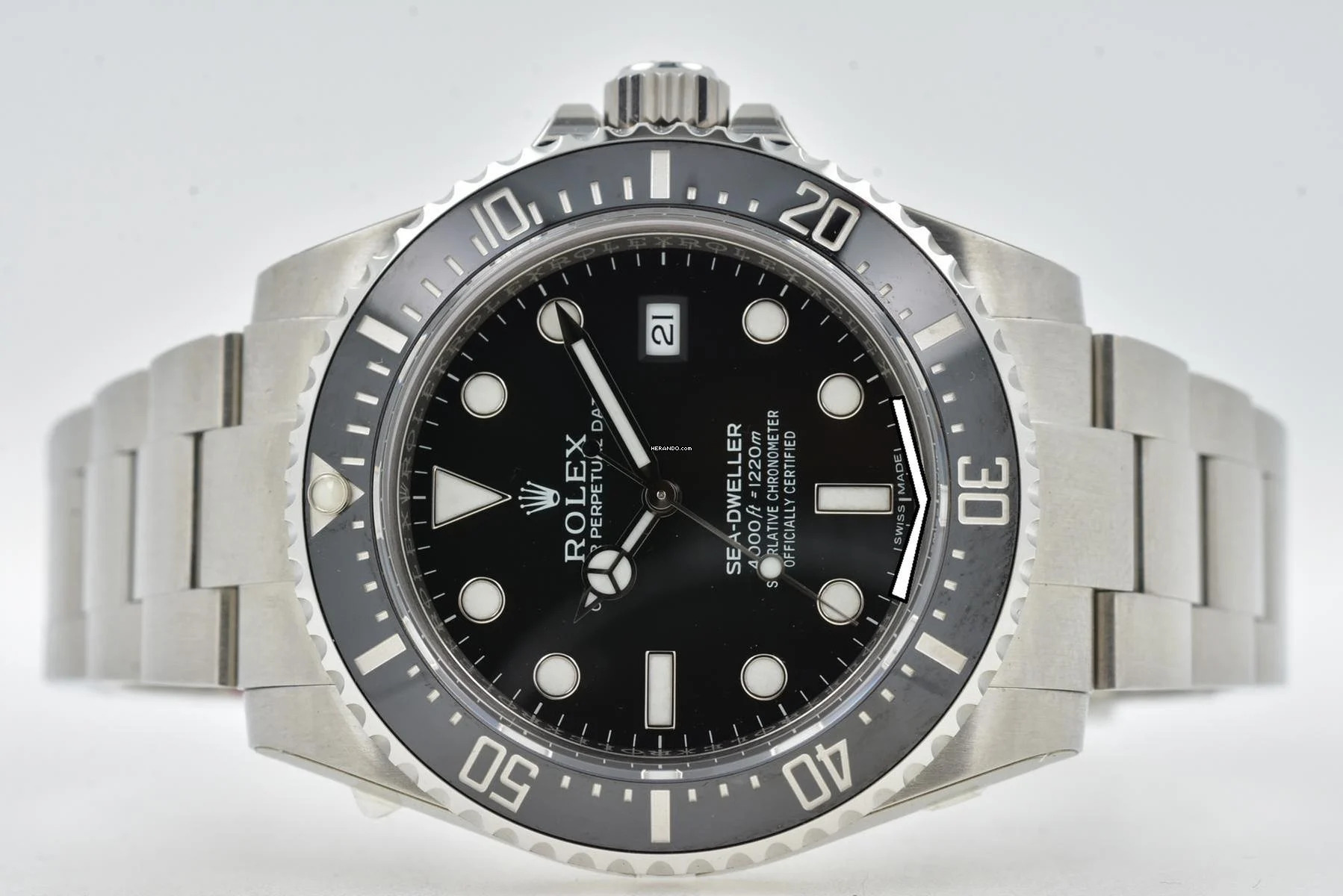  Rolex Sea-Dweller 4000 Ceramic 116600 LC100 Full Set Stickers 