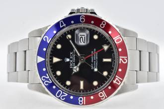 Thumbnail von Rolex GMT-Master I Pepsi 16750 8.0Mio Rolex Service 01/2025 Spider Dial
