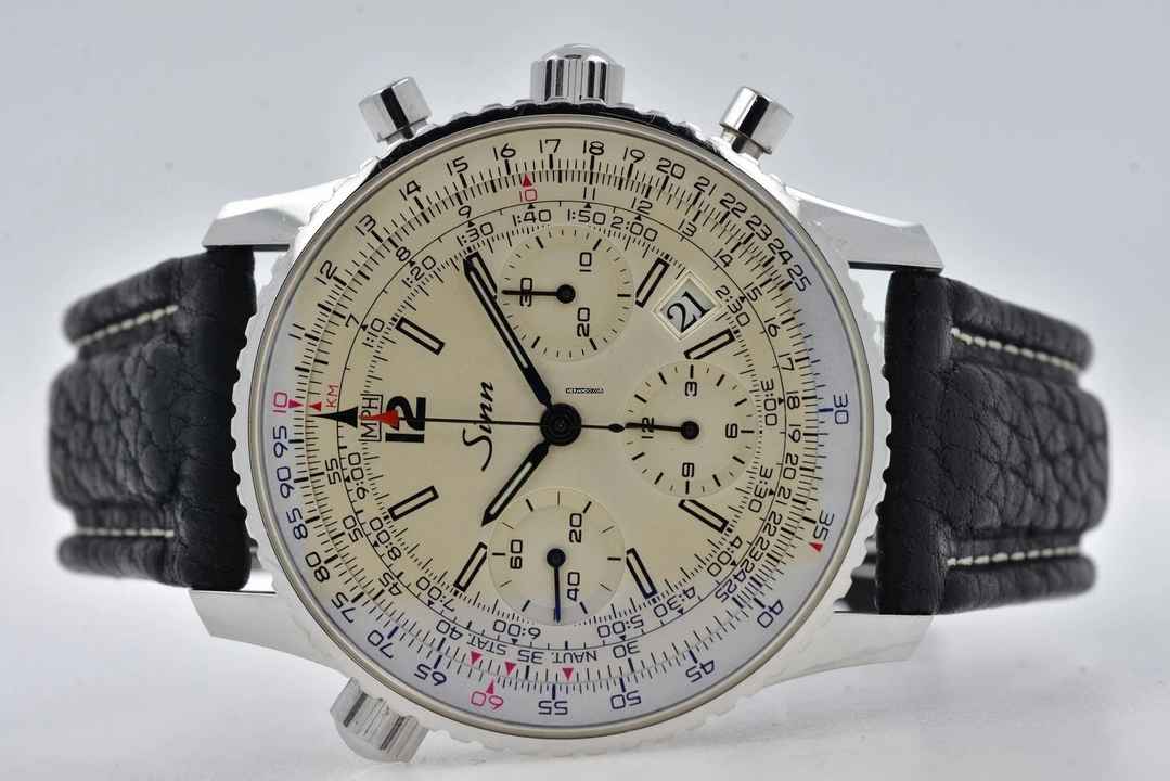  Sinn 903 St Navigationschronograph 903.042 Silver Dial 