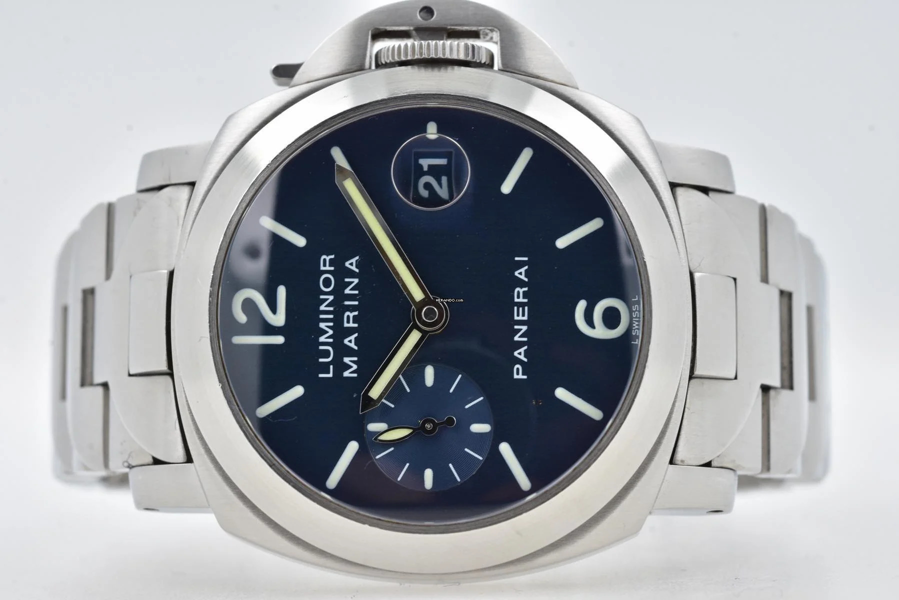  Panerai Luminor Marina Automatic 40mm PAM00120 PAM 120 - Service 01/2023 