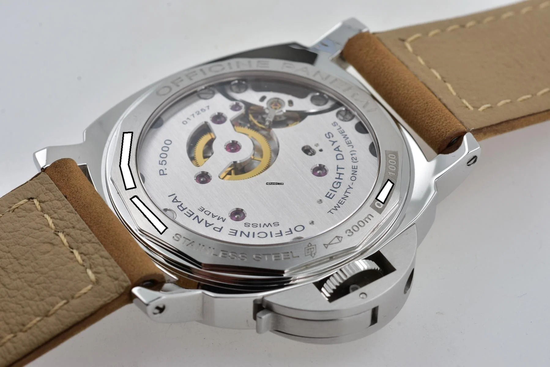 Thumbnail von Panerai Luminor Base 8 Days Marina 8 days PAM00561 PAM 561 White Dial