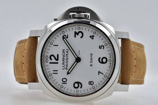  Panerai Luminor Base 8 Days Marina 8 days PAM00561 PAM 561 White Dial 