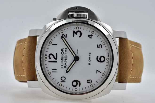  Panerai Luminor Base 8 Days Marina 8 days PAM00561 PAM 561 White Dial 