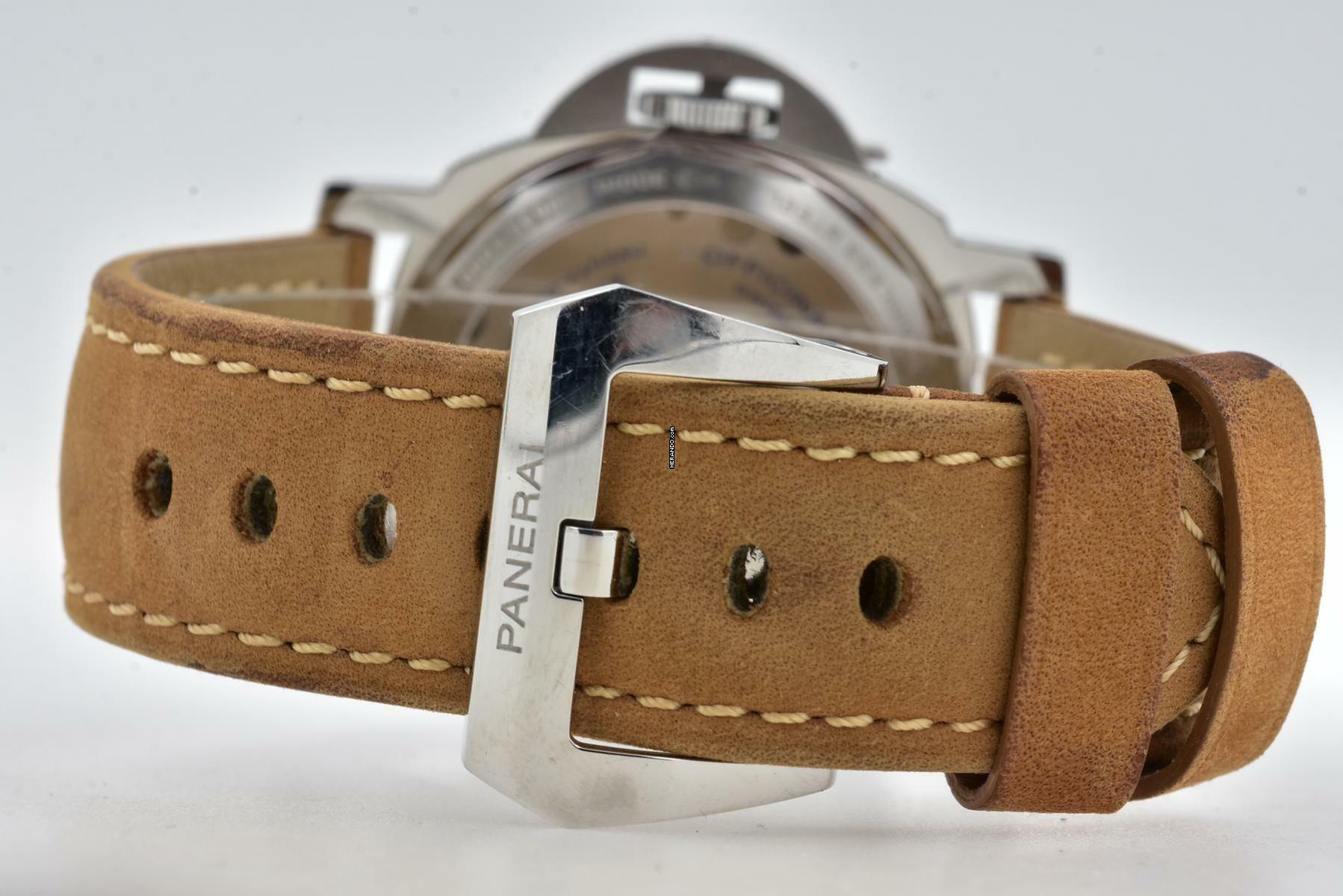 Thumbnail von Panerai Luminor Base 8 Days Marina 8 days PAM00561 PAM 561 White Dial