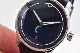 Thumbnail von Ming 37.05 Moonphase Blue Dial