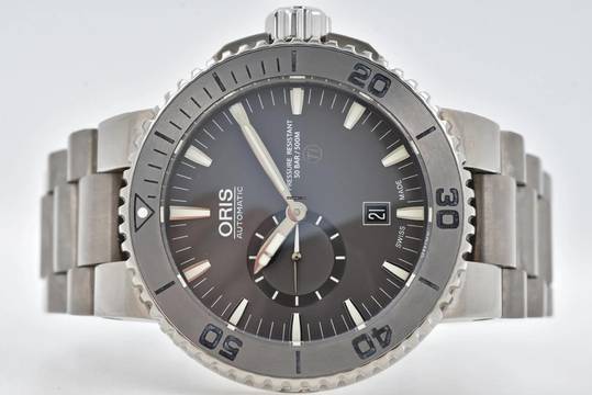  Oris Aquis Titan Small Date Titanium 01 743 7664 7253 