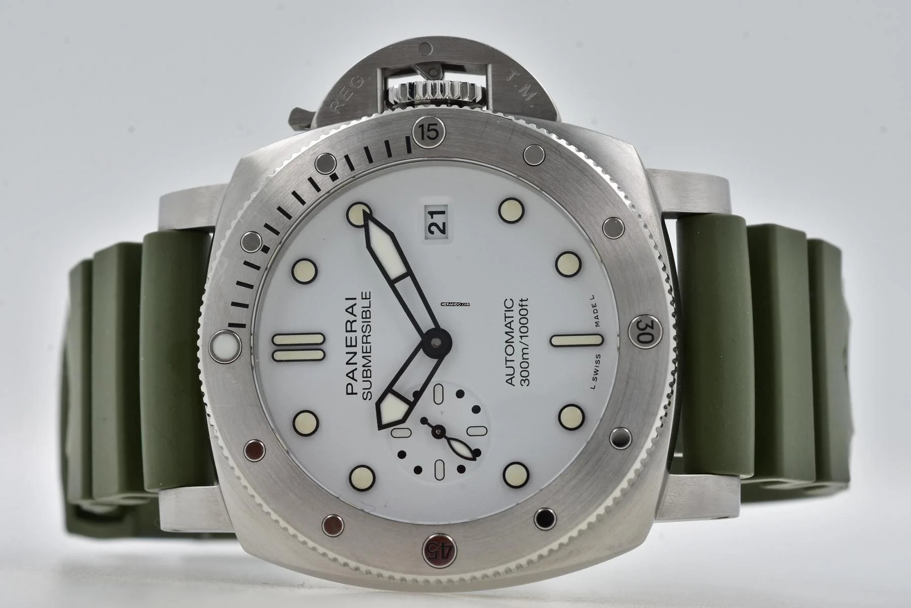  Panerai Luminor Submersible Quarantaquattro Bianco Automatic PAM 1226 PAM01226 