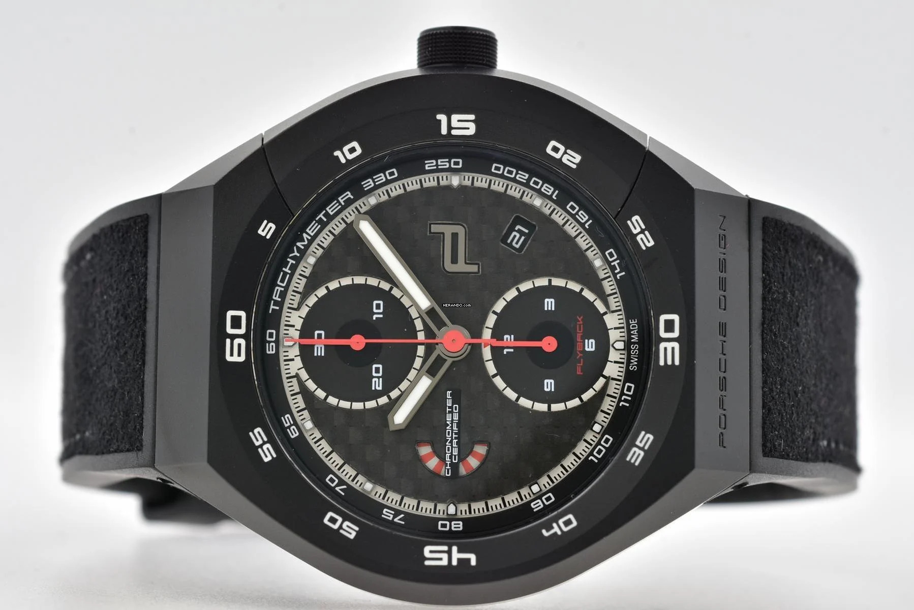  Porsche Design Chronotimer Actuator Flyback Limited Edition 6033.6.01.009.06.2 Titanium 