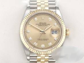 Thumbnail von Rolex Datejust 36 36mm 126233 Stahl Gelbgold 750 Diamanten Automatik Gold