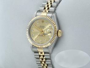 Thumbnail von Rolex Lady-Datejust Edelstahl Gelbgold 750 Diamanten Automatik Stainless Steel 18kt Yellow Gold Stahl Jubilé-band Chronometer Oyster