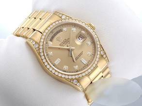 Thumbnail von Rolex Day-Date 36 36mm 118388 2010 Diamanten Gelbgold 750 Automatik Gold