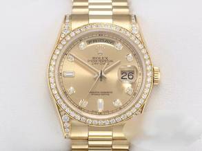 Thumbnail von Rolex Day-Date 36 36mm 118388 2010 Diamanten Gelbgold 750 Automatik Gold