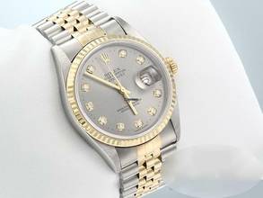 Thumbnail von Rolex Datejust 36 36mm 16233 2001/02 Stahl Gelbgold 750 Diamanten Automatik