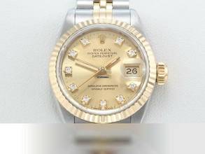 Thumbnail von Rolex Lady-Datejust Edelstahl Gelbgold 750 Diamanten Automatik Gold Stahl Stainless Steel 18kt Yellow Gold Jubilé-band Chronometer Oyster