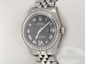 Thumbnail von Rolex Datejust 31 31mm 178384 2017 Stahl Weissgold 750 Diamanten Automatik