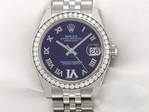  Rolex Datejust 31 31mm 178384 2017 Stahl Weissgold 750 Diamanten Automatik 