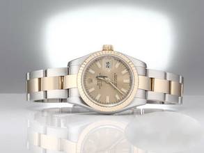 Thumbnail von Rolex Lady-Datejust 179173 Stahl Gelbgold 750 Automatik Gold Damenuhr Stainless Steel 18kt Yellow Gold Oyster-band Chronometer