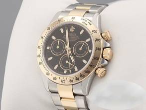 Thumbnail von Rolex Daytona 116523 Stahl Gelbgold 750 2008 Rehaut Chronograph Automatik Stainless Steel 18kt Yellow Gold Oyster-band Chronometer Black Dial