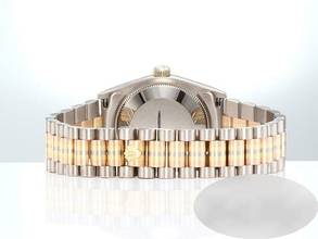 Thumbnail von Rolex Datejust 31 Weissgold Rosegold Gelbgold 750 Diamanten Automatik 18kt Gold President-band Chronometer Oyster