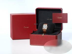 Thumbnail von Cartier Tank Louis Cartier Kleines Modell Rosegold 750 Wgta0010 2022 Handaugzug Gold