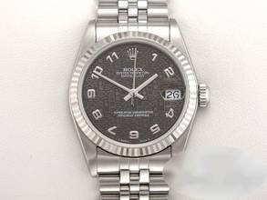 Thumbnail von Rolex Datejust 31 31mm Stahl Weissgold 750 1997 Automatik Gold Damen