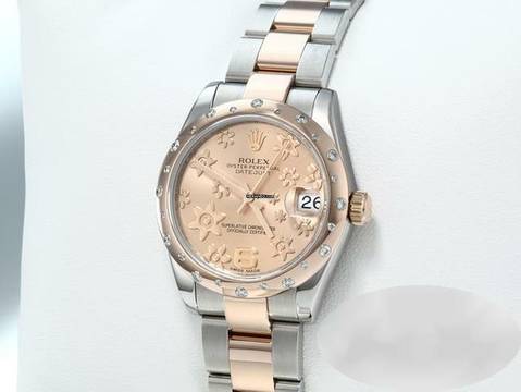  Rolex Datejust 31 Medium 31mm 178341 2011 Stahl Rosegold 750 Diamanten Gold 