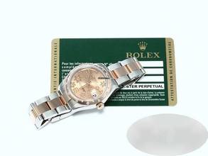 Thumbnail von Rolex Datejust 31 Medium 31mm 178341 2011 Stahl Rosegold 750 Diamanten Gold