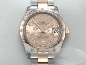 Thumbnail von Rolex Datejust 31 Medium 31mm 178341 2011 Stahl Rosegold 750 Diamanten Gold
