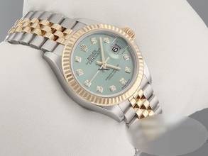 Thumbnail von Rolex Lady-Datejust 28mm 279173 Edelstahl Gelbgold 750 Diamanten Automatik Gold