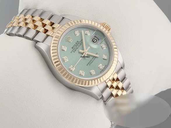  Rolex Lady-Datejust 28mm 279173 Edelstahl Gelbgold 750 Diamanten Automatik Gold 