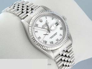 Thumbnail von Rolex Datejust 36 36mm 16234 1999 Stahl Weissgold 750 Automatik Gold Date Just Stainless Steel 18kt White Gold Jubilé-band Chronometer Oyster