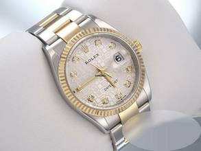 Thumbnail von Rolex Datejust 36 126233 Edelstahl Gelbgold 750 Diamanten Automatik Stahl Stainless Steel 18kt Yellow Gold Oyster-band Chronometer