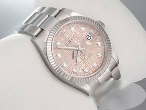 Thumbnail von Rolex Datejust 36 36mm 126234 2021 Stahl Weissgold 750 Diamanten Automatik Gold