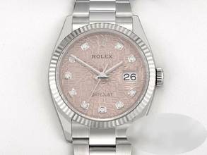 Thumbnail von Rolex Datejust 36 36mm 126234 2021 Stahl Weissgold 750 Diamanten Automatik Gold