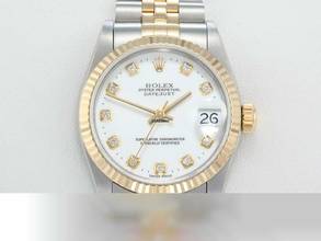 Thumbnail von Rolex Datejust 31 Stahl Gelbgold 750 Diamanten Automatik Gold Stahl Stainless Steel 18kt Yellow Gold Jubilé-band Chronometer Oyster White Dial