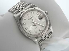 Thumbnail von Rolex Datejust 36 Mm 116234 2015 Stahl Weissgold 750 Diamanten Automatik Stainless Steel 18kt White Gold Jubilé-band Chronometer Oyster