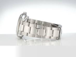 Thumbnail von Rolex Oyster Perpetual Date 115234 Stahl Weissgold 750 Diamanten Automatik Medium Date Just Stainless Steel 18kt White Gold Oyster-band Chronometer Black Dial