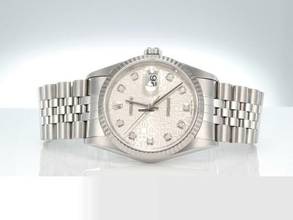 Thumbnail von Rolex Datejust 36 36mm 16234 2001 Stahl Weissgold 750 Diamanten Automatik