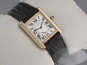 Thumbnail von Cartier Tank Solo Lady Tank Solo Edelstahl Gelbgold 750 2018 W5200002 Stahl Gold Damen