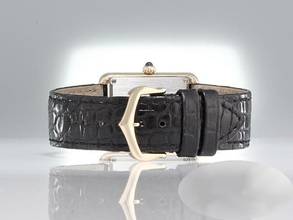 Thumbnail von Cartier Tank Solo Lady Tank Solo Edelstahl Gelbgold 750 2018 W5200002 Stahl Gold Damen