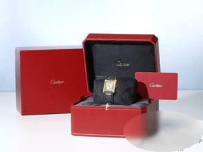 Thumbnail von Cartier Tank Solo Lady Tank Solo Edelstahl Gelbgold 750 2018 W5200002 Stahl Gold Damen