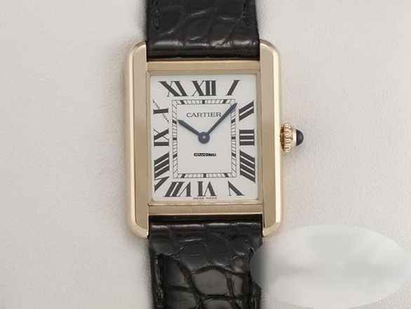  Cartier Tank Solo Lady Tank Solo Edelstahl Gelbgold 750 2018 W5200002 Stahl Gold Damen 