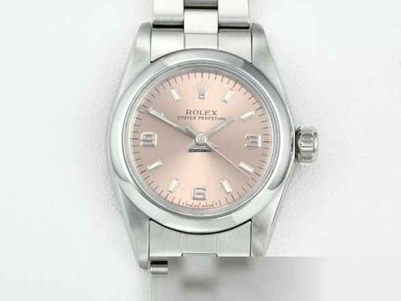  Rolex Oyster Perpetual 26 Lady Oyster Perpetual 26mm Edelstahl Automatik Stahl Damen Stainless Steel Oyster-band 