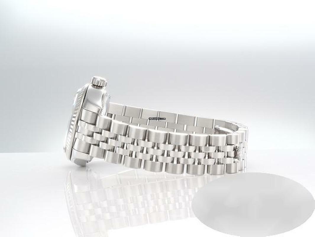 Thumbnail von Rolex Lady-Datejust Stahl Weissgold 750 179174 Diamanten Automatik Stainless Steel 18kt White Gold Jubilé-band Chronometer Oyster