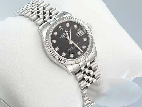  Rolex Datejust 31 31mm 178274 Stahl Weissgold 750 Diamanten Automatik 