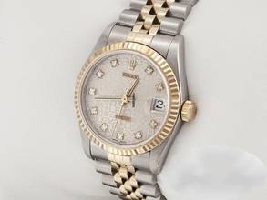 Thumbnail von Rolex Datejust 31 Medium Stahl Gelbgold 750 Diamanten Automatik Stainless Steel 18kt Yellow Gold Stahl Jubilé-band Chronometer Oyster
