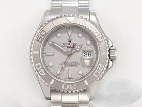 Thumbnail von Rolex Yacht-Master 40 16622 2003 Stahl Platin 40mm Automatik Yacht Master Stainless Steel Oyster-band