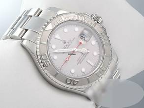 Thumbnail von Rolex Yacht-Master 40 16622 2003 Stahl Platin 40mm Automatik Yacht Master Stainless Steel Oyster-band