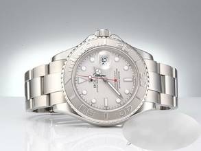 Thumbnail von Rolex Yacht-Master 40 16622 2003 Stahl Platin 40mm Automatik Yacht Master Stainless Steel Oyster-band